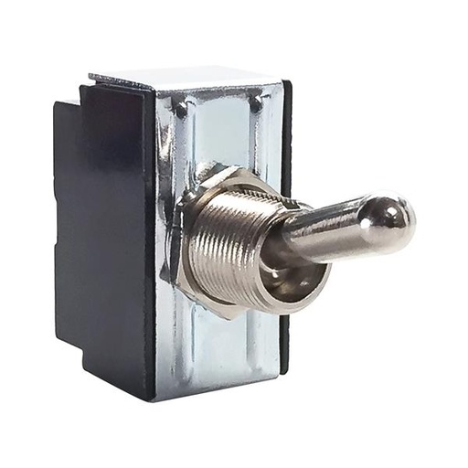 [ELC-012022] ON/OFF Carling Double Pole Chrome Toggle Switch 2GK54-73 Screw Terminals