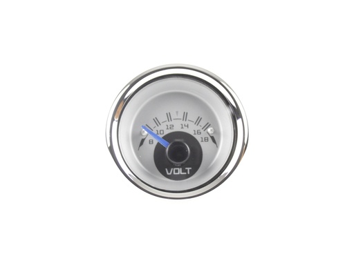 [GAU-005058] Smokercraft Voltmeter, 8-18 V, 2" 781833PDFB 
