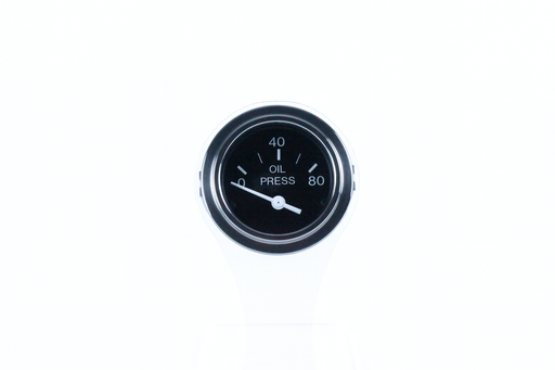 [GAU-004003] Heavy Duty Veethree Marine Oil Pressure, Electrical, 0-80 psi, 2" 