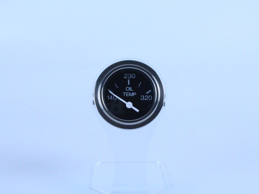 [GAU-004007] Heavy Duty Veethree Marine Oil Temp, Electrical, 140-320F, 2" 